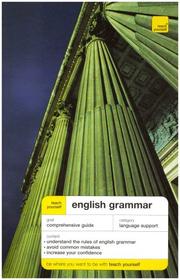 Cover of: Teach Yourself English Grammar (Teach Yourself English Reference)