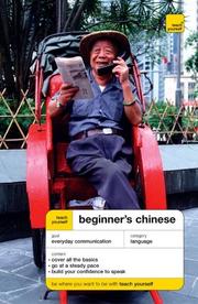 Cover of: Beginner's Chinese (Teach Yourself Languages)