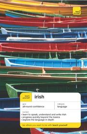 Cover of: Teach Yourself Irish (Teach Yourself Languages)