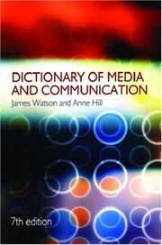 Dictionary of media and communication studies