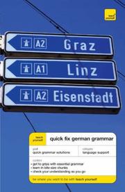 Quick fix German grammar