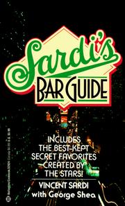 Cover of: Sardi's bar guide