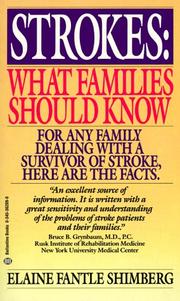 Cover of: Strokes: what families should know