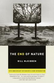Cover of: The end of nature