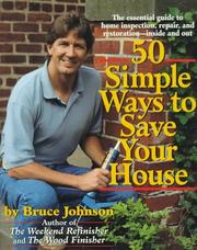 Cover of: 50 simple ways to save your house