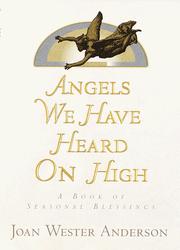 Cover of: Angels we have heard on high