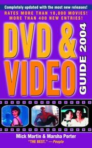 Cover of: DVD & Video Guide 2004 (Video and DVD Guide)