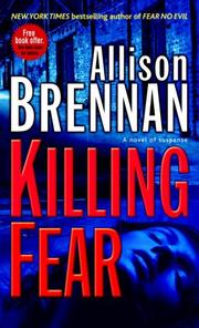 Cover of: Killing Fear: A Novel of Suspense