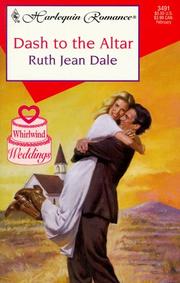 Cover of: Dash To The Altar  (Whirlwind Weddings)