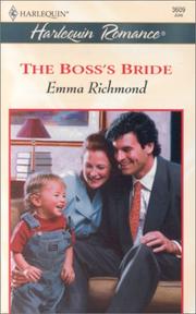 Cover of: Boss's Bride (Marrying The Boss) (Harlequin Romance, 3609)