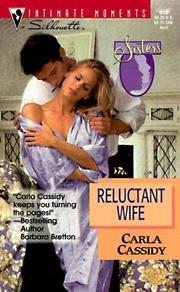 Reluctant Wife (Sisters) (Silhouette Intimate Moments , No 850) Carla Cassidy