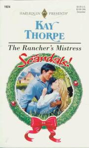 Cover of: Rancher's Mistress (Scandals) (Harlequin Presents, No 1924)