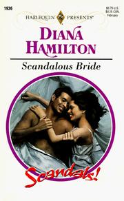 Cover of: Scandalous Bride  (Scandals)
