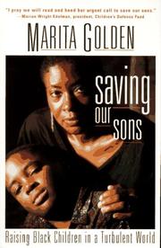 Cover of: Saving Our Sons by Marita Golden