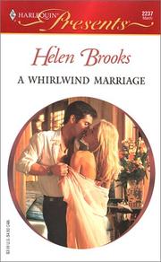 Cover of: A WHIRLWIND MARRIAGE