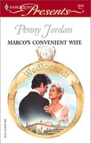 Cover of: Marco's convenient wife