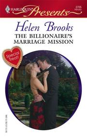 Cover of: The Billionaire's Marriage Mission (Harlequin Presents)
