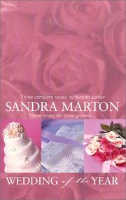Cover of: WEDDING OF THE YEAR (By Request 3's) by Sandra Marton
