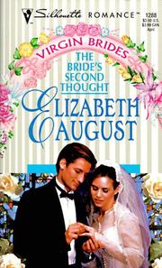 Cover of: The Bride's Second Thought  by Elizabeth August