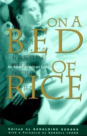 Cover of: On a bed of rice: an Asian American erotic feast