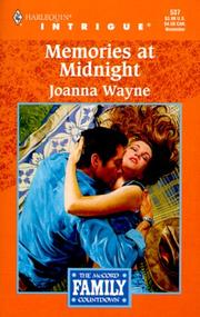 Cover of: Memories at Midnight by Joanna Wayne