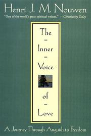 Cover of: The Inner Voice of Love by Henri Nouwen