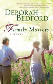 Cover of: Family Matters (Steeple Hill Women's Fiction #56)