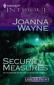 Cover of: Security Measures