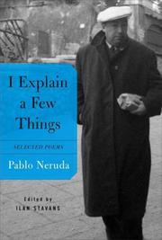 Cover of: I Explain a Few Things: Selected Poems