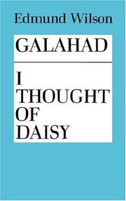 Cover of: Galahad And I Thought Of Daisy