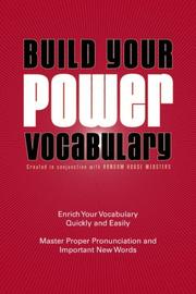 Cover of: Build Your Power Vocabulary, Second Edition by Random House