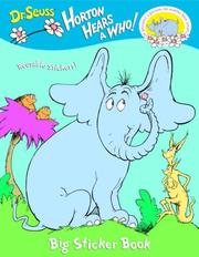 Cover of: Horton Hears a Who Big Sticker Book (Reusable Sticker Book)