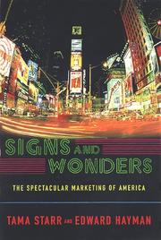 Cover of: Signs and wonders: the spectacular marketing of America