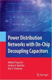 Cover of: Power Distribution Networks with On-Chip Decoupling Capacitors