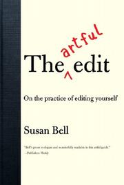 Cover of: The Artful Edit: On the Practice of Editing Yourself