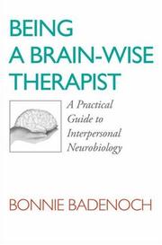 Cover of: Being a brain-wise therapist
