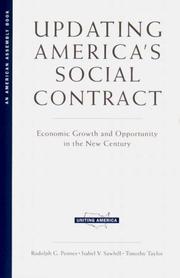 Cover of: Updating America's Social Contract: Economic Growth and Opportunity in the New Century (American Assembly)