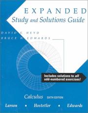 Cover of: Calculus: Expanded Study