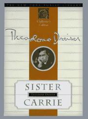 Cover of: Sister Carrie by Theodore Dreiser