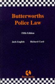 Butterworths police law