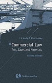 Commercial law : text, cases and materials