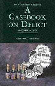 A casebook on delict