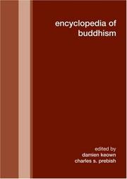 Cover of: The Encyclopedia of Buddhism