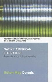 Native American Literature by May Dennis, Helen May Dennis
