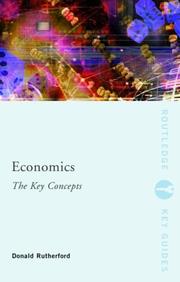 Economics : the key concepts