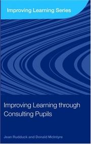 Cover of: Improving Learning through Consulting Pupils (Improving Learning Tlrp)