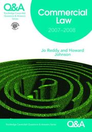 Commercial law : 2007-2008