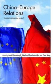Cover of: China-Europe Relations