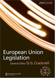 European Union legislation 2007-2008