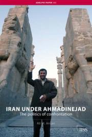 Cover of: Iran under Ahmadinejad (Adelphi Papers)